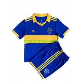 Koszulka CA Boca Juniors Dziecięcy Domowe Koszulki Piłkarskie 2022-2023 Krótki Rękaw